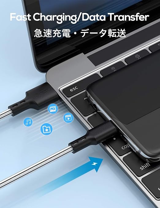 USB Type C ケーブル - 画像 (4)