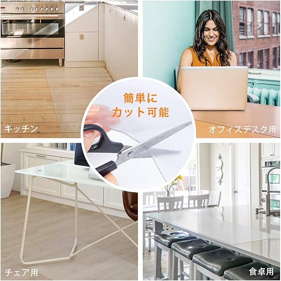 クリア PVC マット - 画像 (2)