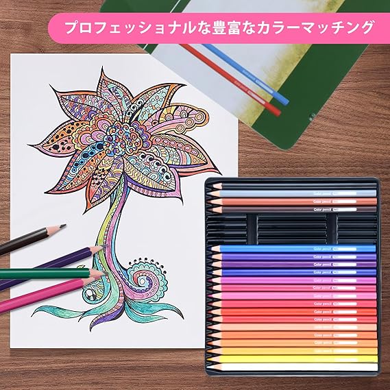 色鉛筆 24色セット - 画像 (4)